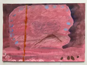 Paul Louis van den Bergh - Acryl op papier - Gesigneerd. kopen? Bied vanaf 100!