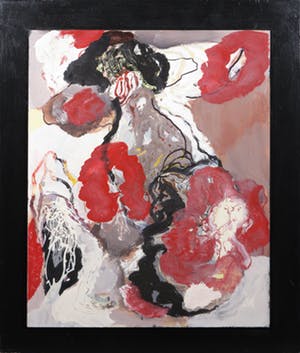 Bert Braam - Acryl op board, Thema groei kopen? Bied vanaf 1!