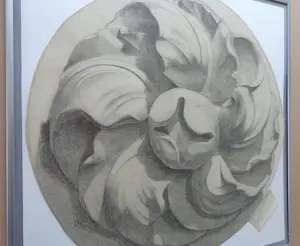 Jan Bronner - ONTWERPTEKENING ORNAMENT / ORIGINEEL WERK / 51x51cm / KADER / SIG / 1899 kopen? Bied vanaf 25!
