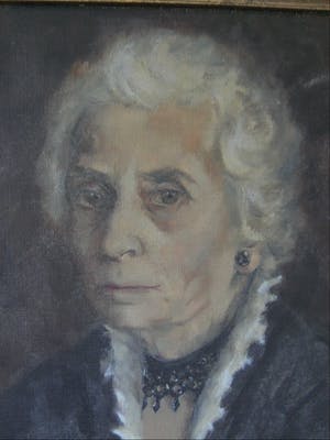 Paula Verberckmoes - Oude dame portret kopen? Bied vanaf 35!