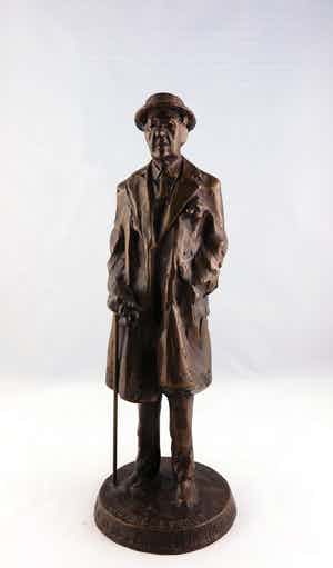 Kees Verkade - Brons, Louis Couperus verkocht voor € 1400!