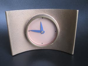 Paul Schudel - Bronzen bureauklok kopen? Bied vanaf 20!