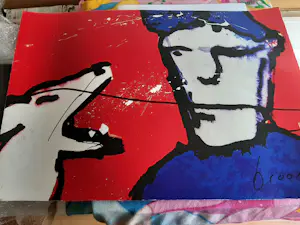 Herman Brood - Iggy, de lievelingshond van Herman Brood kopen? Bied vanaf 350!