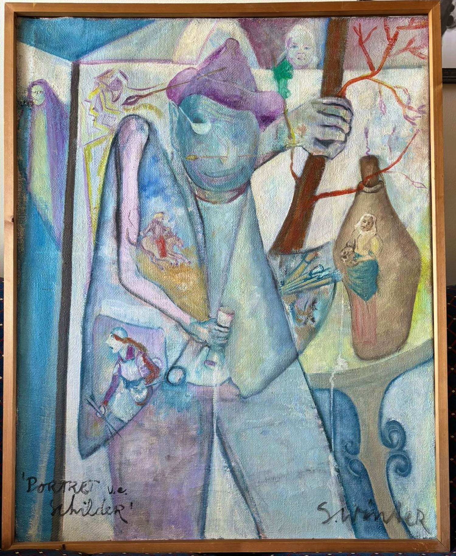 Stoffer Winter - Portret van een schilder kopen? Bied vanaf 250!