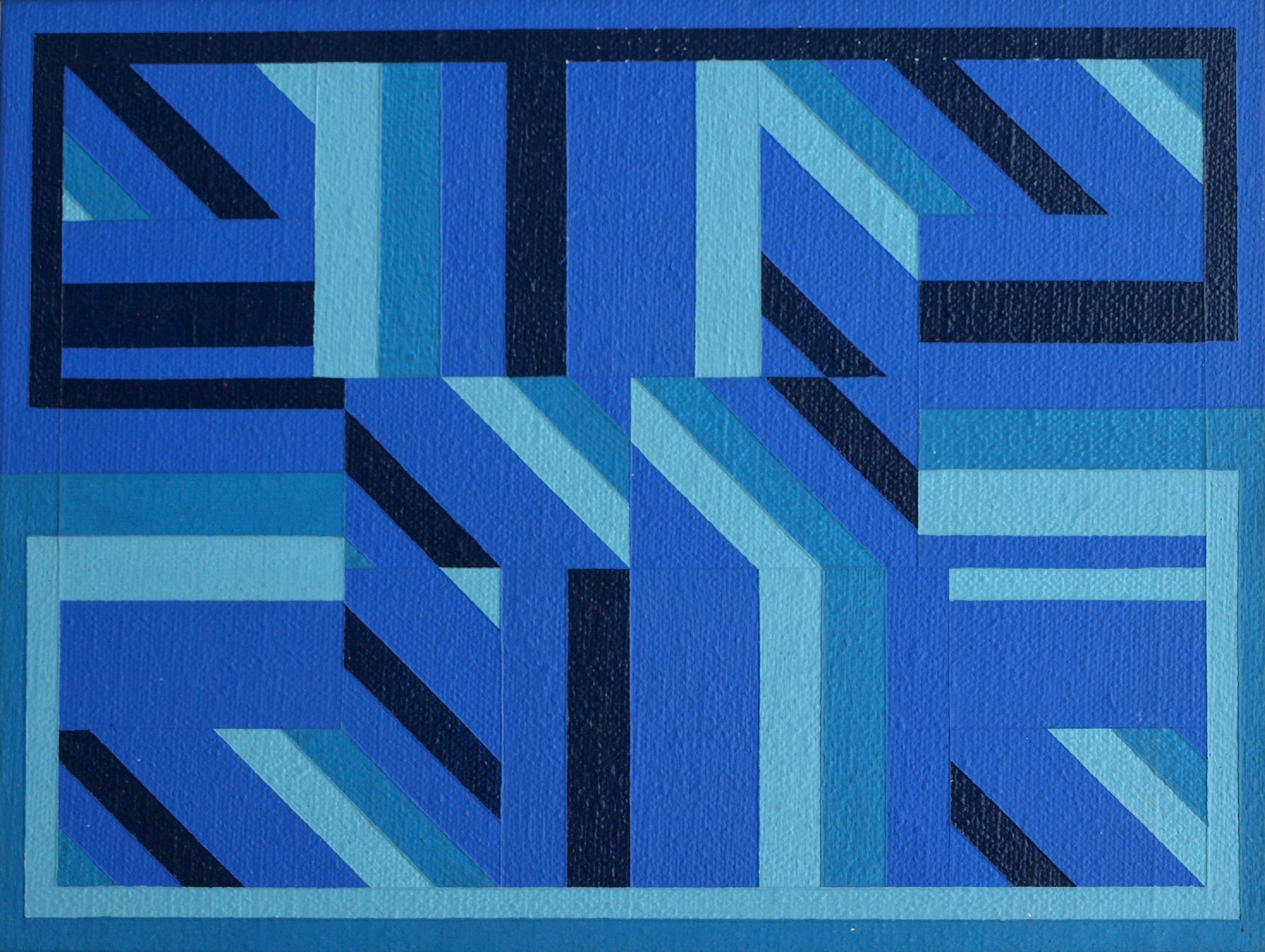 Nigel Kent - Acrylverf op doek – #65 - Ingelijst - 1992 kopen? Bied vanaf 1!