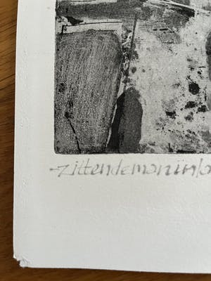 Kees Spermon - ZITTENDE MAN IN LANDSCHAP. kopen? Bied vanaf 45!