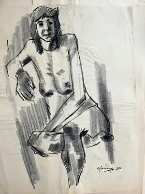 Eef de Weerd - Erotiek - Naakt - serie van 5 werken kopen? Bied vanaf 250!