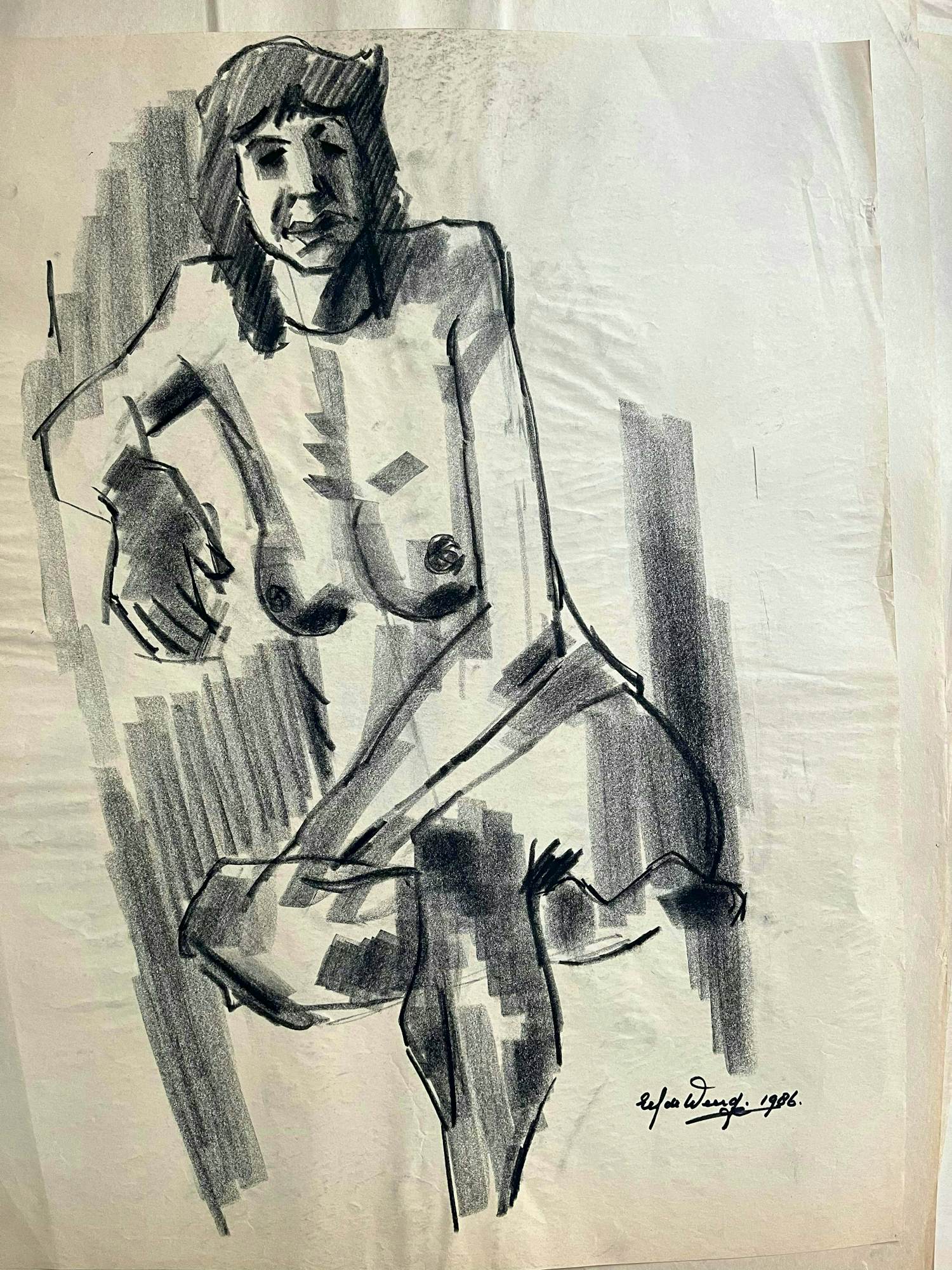 Eef de Weerd - Erotiek - Naakt - serie van 3 werken kopen? Bied vanaf 75!