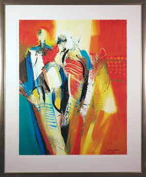 Peter Meijer - Zeefdruk, Pascalle - Ingelijst (Groot) verkocht voor € 50!