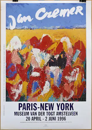 AcheterJan Cremer - Tulips 1995, Paris-New York, Museum van der Togt Amstelveen? Enchérissez de 50!