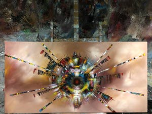 Gena - Abstract Time kopen? Bied vanaf 300!