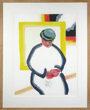 Roger Raveel - Litho, La berceuse - Ingelijst kopen? Bied vanaf 650!