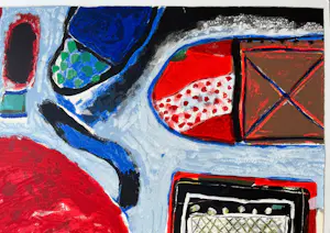 Corneille - Compositie met rode zon kopen? Bied vanaf 350!