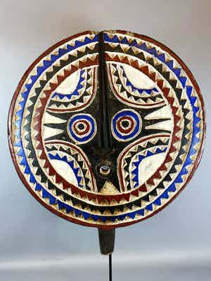 Mossi - African MOSSI SUN Mask - Burkina Faso. verkocht voor € 45!