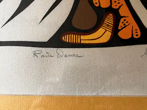 Goyce Kakegamic - Rain Dance Zeefdruk 37/70 kopen? Bied vanaf 40!