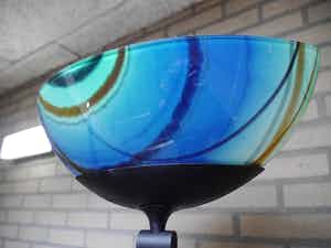 Niet of onleesbaar gesigneerd - lamp in art deco stijl verkocht voor € 10!