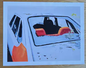 Tim Trantenroth - Gesigneerde giclée op linnen - 2019 - 24/25 kopen? Bied vanaf 75!