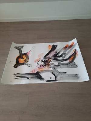 Ger Lataster - abstract kopen? Bied vanaf 75!