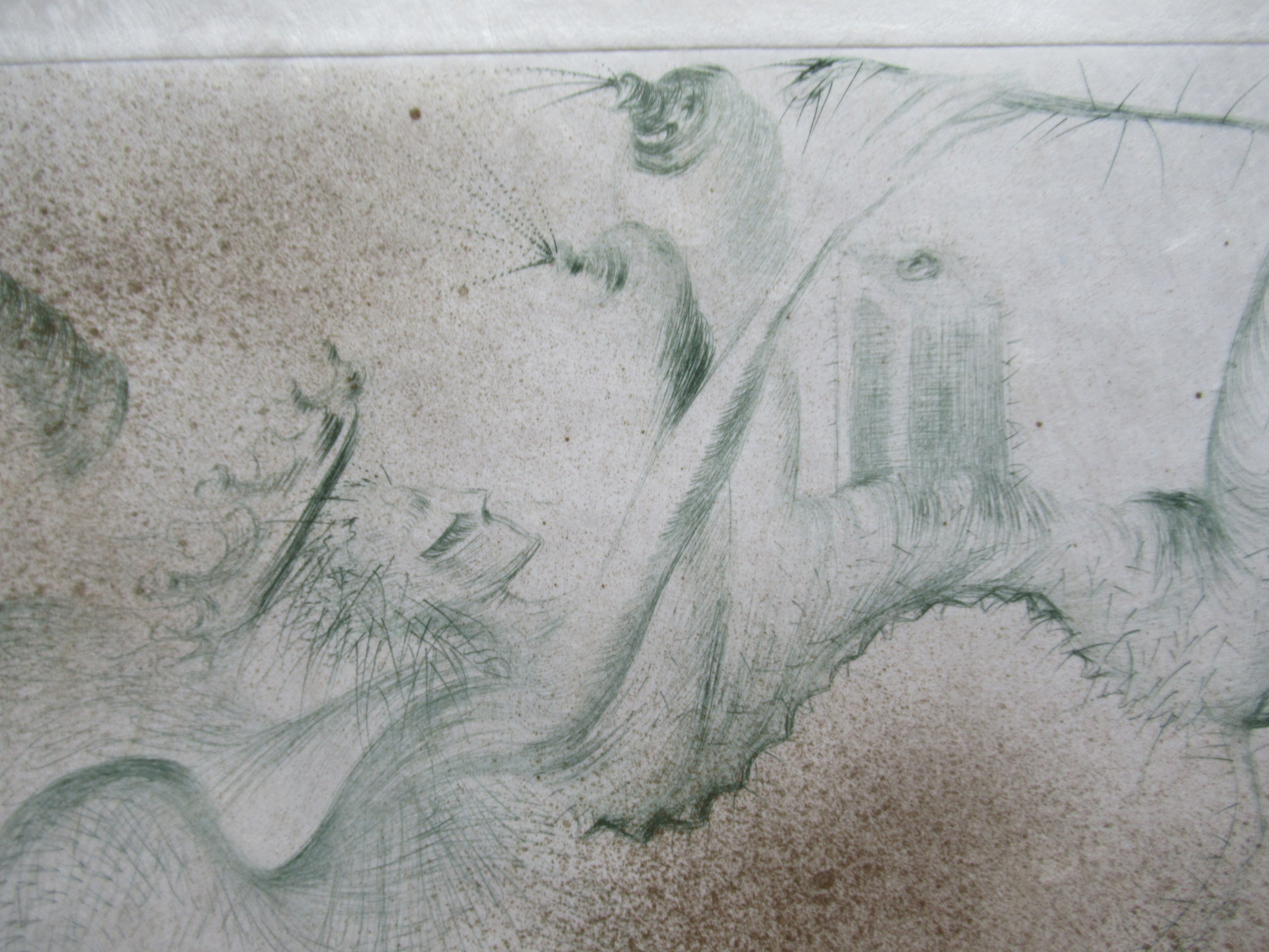 Niet of onleesbaar gesigneerd - Naar Dali’s le Demon Aile kopen? Bied vanaf 1!