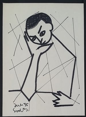 Siep van den Berg - Portret van een meisje kopen? Bied vanaf 150!
