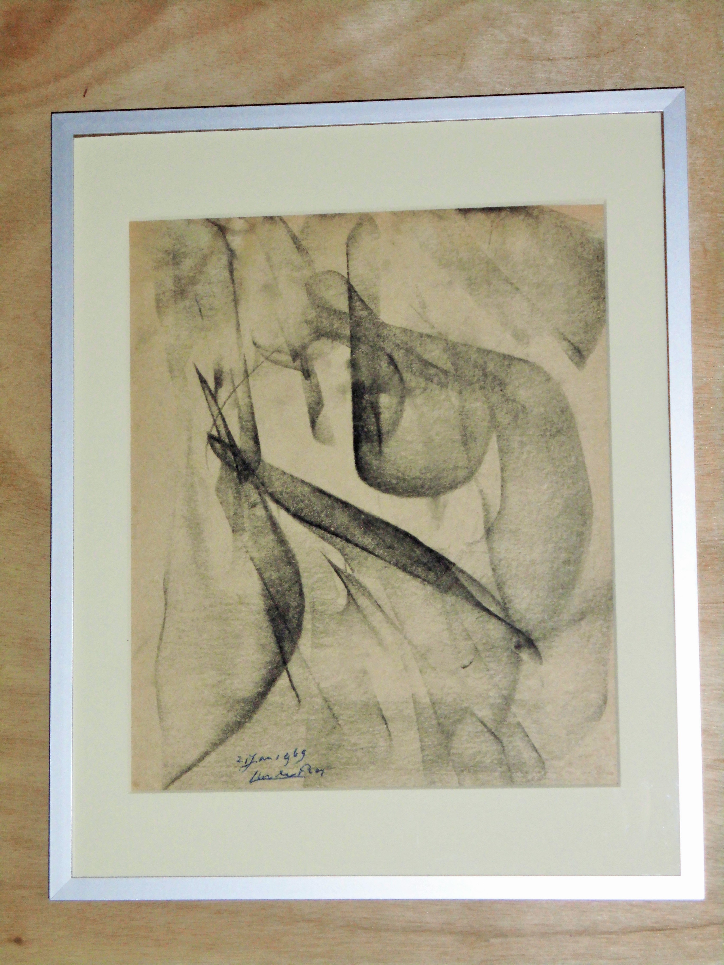 Chris Le Roy - Pastel - Abstract 3 verkocht voor € 25!