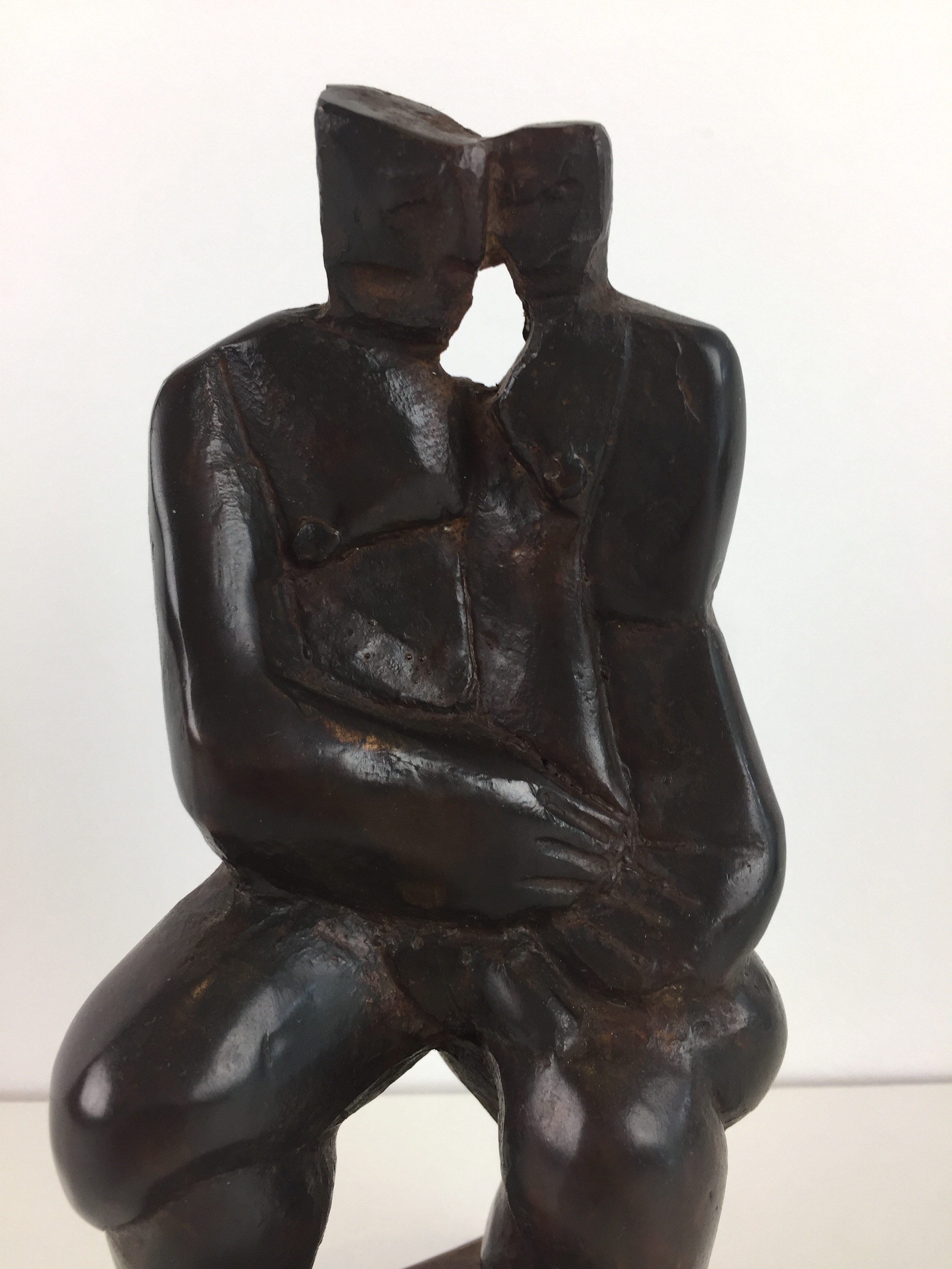 Theo Mackaay - Bronzen beeld - 'Familie' verkocht voor € 749!