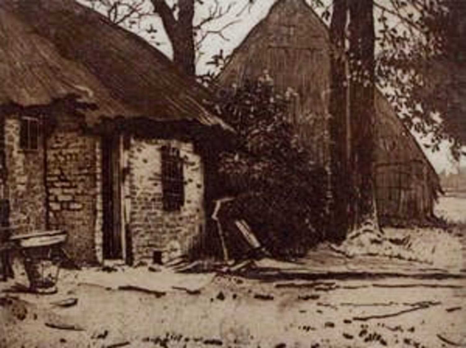 Willem Witsen - Ets - 1892 verkocht voor € 150!