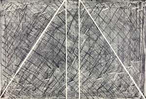 Hugo de Clercq - litho - 'Framework' - 1975 verkocht voor € 99!