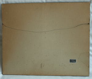 Niet of onleesbaar gesigneerd - Ingelijste houtsnede, Nonnen wandelend in de storm – 1966 kopen? Bied vanaf 1!