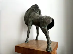 Jan Desmarets - Bronzen paard (zwaar object) kopen? Bied vanaf 3500!