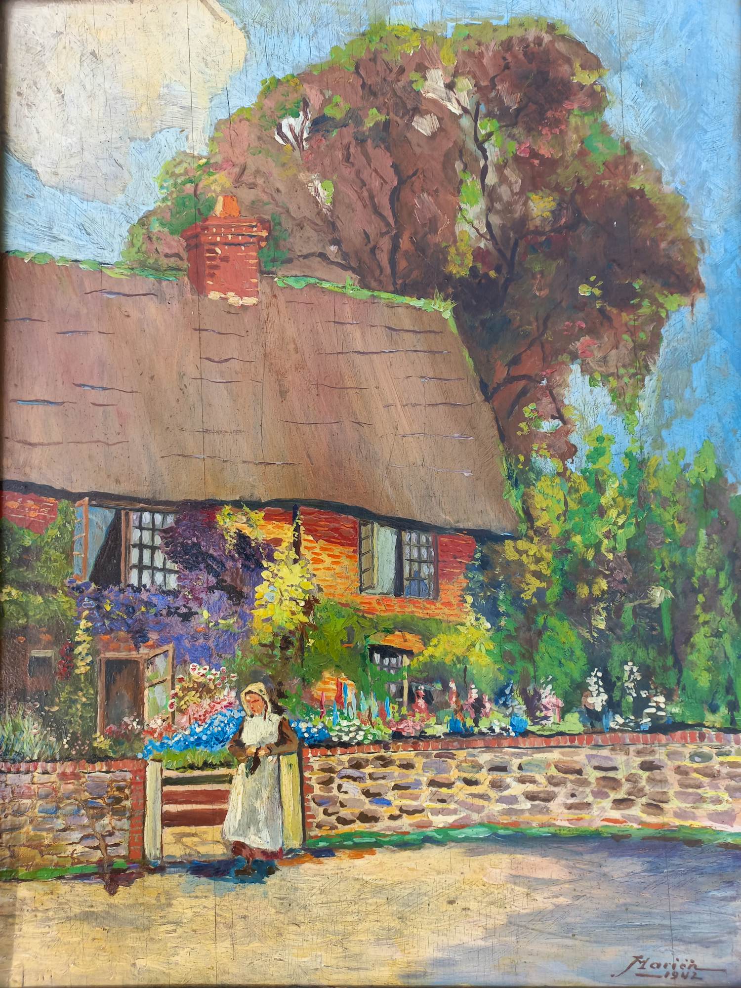 Onbekend - Boerderij met bloementuin kopen? Bied vanaf 20!