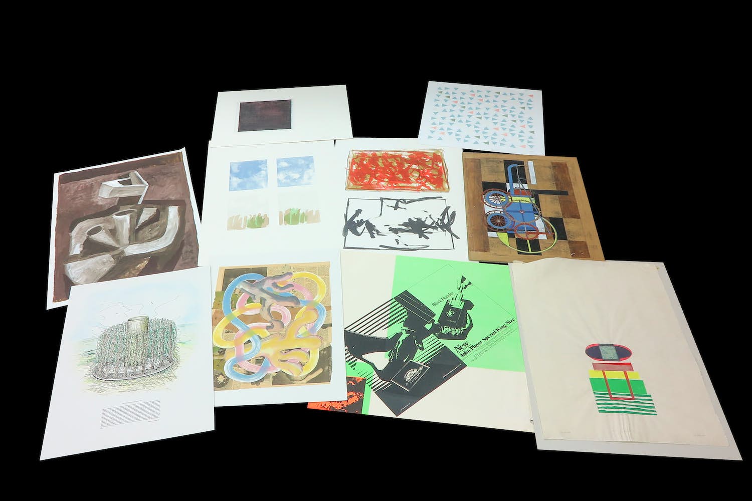 Loes Gorlee - en andere! - Lot van 10 werken op papier kopen? Bied vanaf 1!