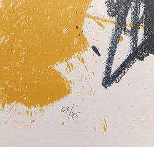 Karel Appel - Figuren, litho (mooi ingelijst, groot) kopen? Bied vanaf 600!