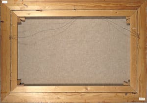 Bernard H. Slotmann - Olieverf op doek, Rivierlandschap - Ingelijst (Groot) kopen? Bied vanaf 50!