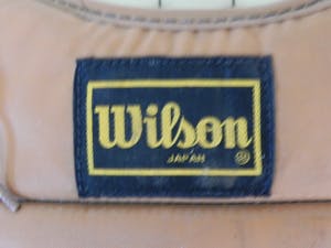 Curiosa - Vintage Wilson linkerhand dubbele lederen ijshockey keeper blocker kopen? Bied vanaf 1!