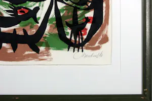 Anton Rooskens - Litho, Zonder titel - Ingelijst kopen? Bied vanaf 250!