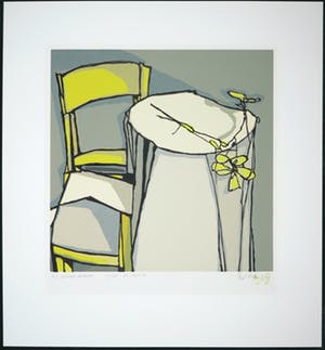 Fon Klement - Boardsnede, Les fleur jaunes kopen? Bied vanaf 80!