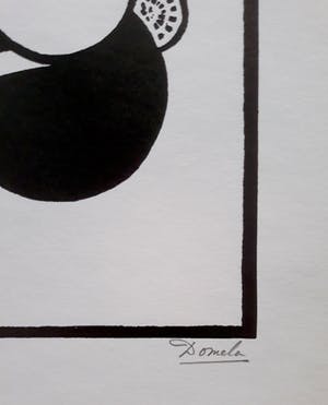 Cesar Domela - Constructivistische compositie, zeefdruk kopen? Bied vanaf 115!