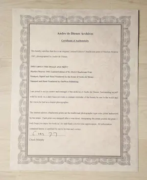 Andre De Dienes - Marilyn Monroe, 1949 - Auflage von 50 - drucksigniert kopen? Bied vanaf 500!