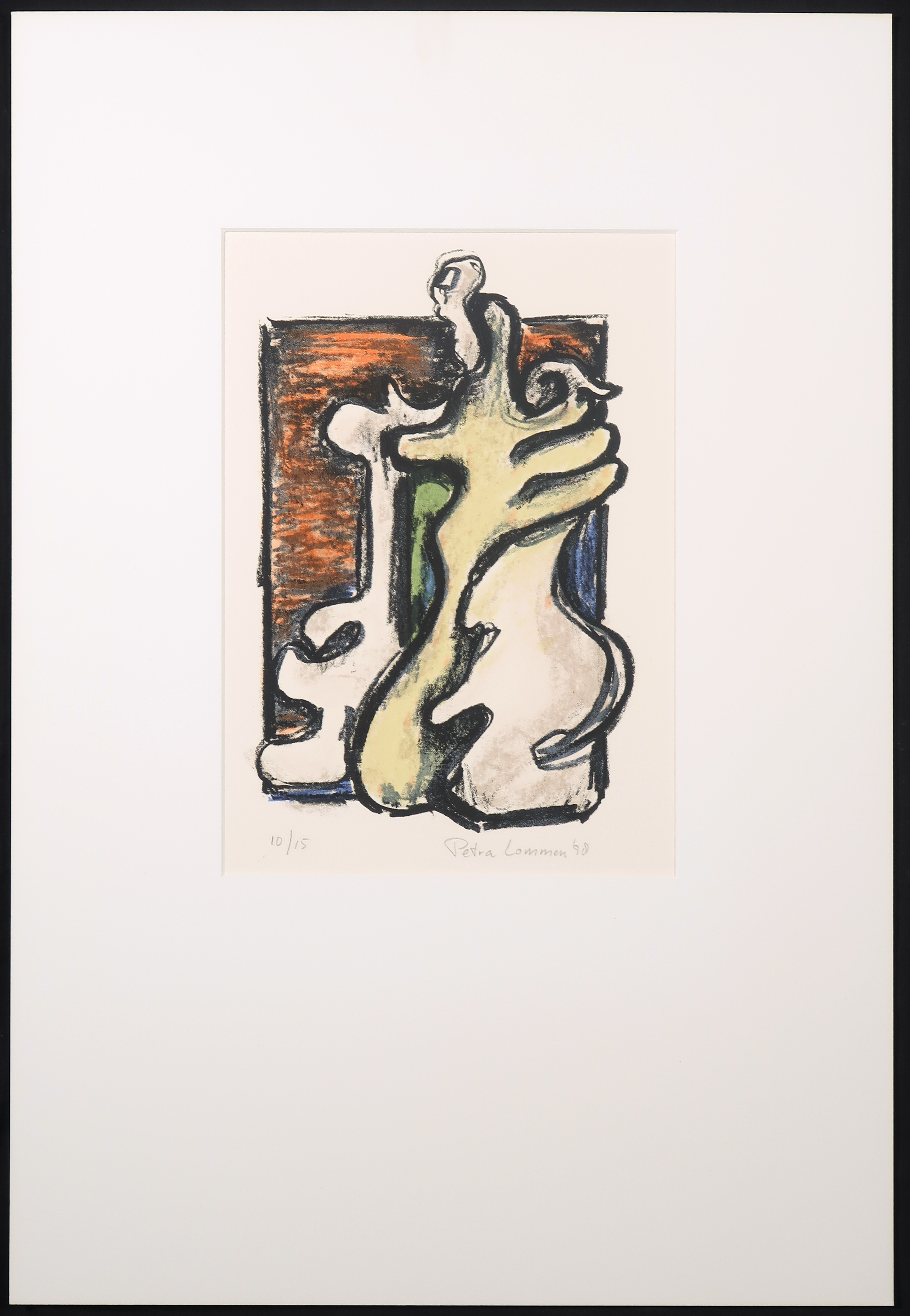Petra Lommen - Litho, Zonder titel kopen? Bied vanaf 1!