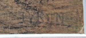 Niet of onleesbaar gesigneerd - landschap met huis, kopen? Bied vanaf 1!