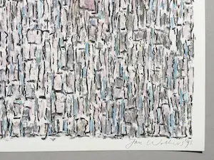 Jan Wolkers - zeefdruk uit 1993 - Winterbeelden. kopen? Bied vanaf 175!