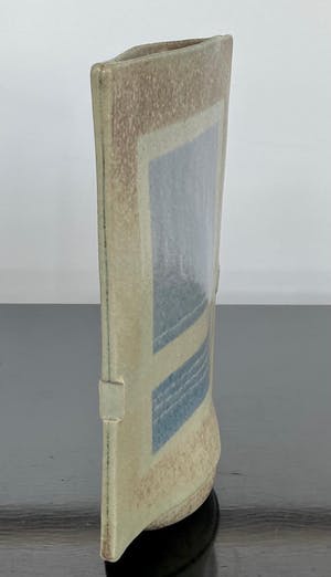 Hans de Jong - polderlandschap vaas kopen? Bied vanaf 300!