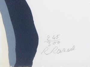 Roger Raveel - Litho, La berceuse - Ingelijst kopen? Bied vanaf 650!