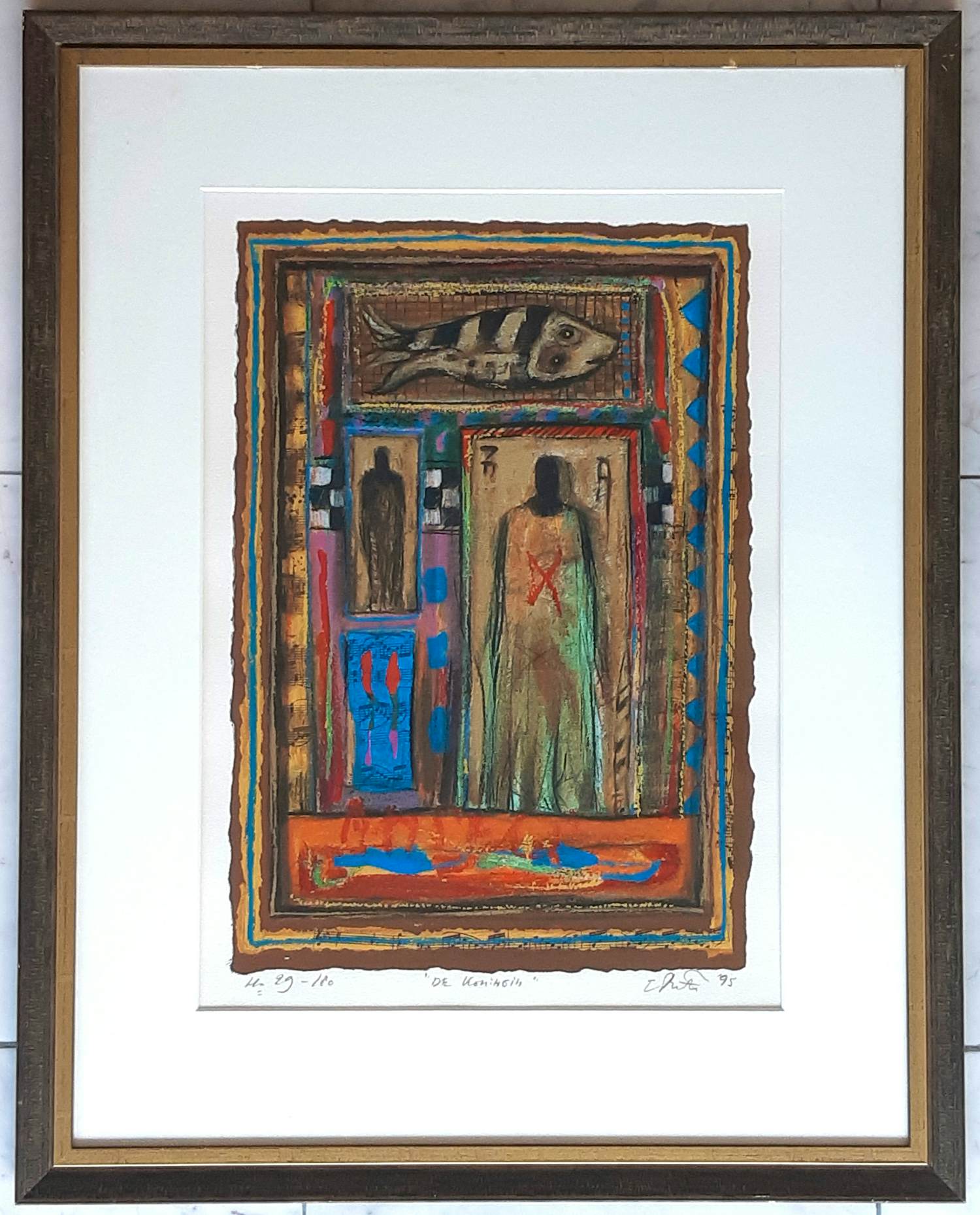 Eric Toebosch - De koningin (mooie lijst) kopen? Bied vanaf 50!