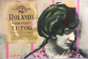 Crail Moansburg - Acryl/ gemengde technieken op doek, The wild women kopen? Bied vanaf 150!