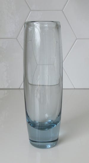 Per Lutken - Blauwe vaas uit de Akva serie kopen? Bied vanaf 42!