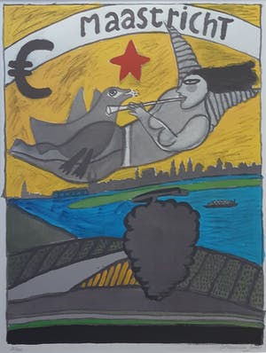 Corneille - Zeefdruk " Maastricht " uit 2001 kopen? Bied vanaf 160!