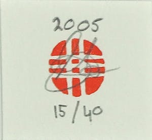 Harry Agema - Zeefdruk, Reliëfdruk en Linosnede, Handlijncompositie 2005 kopen? Bied vanaf 1!