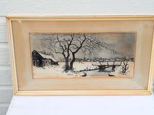Antoon Hemert - Winterstemming - Rolde - Dr. verkocht voor € 55!